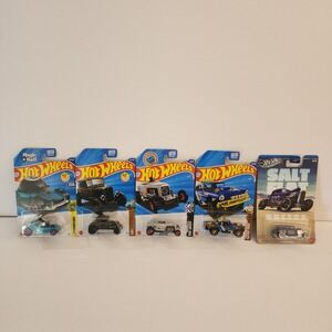 Hot Wheels Lot of 5 Brand New Unopened Diecast 2025